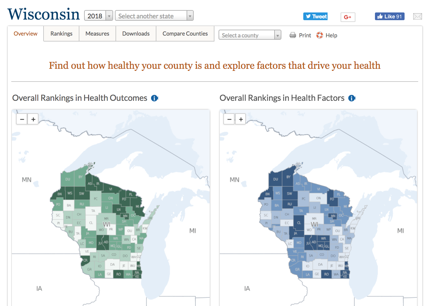 County Health Rankings