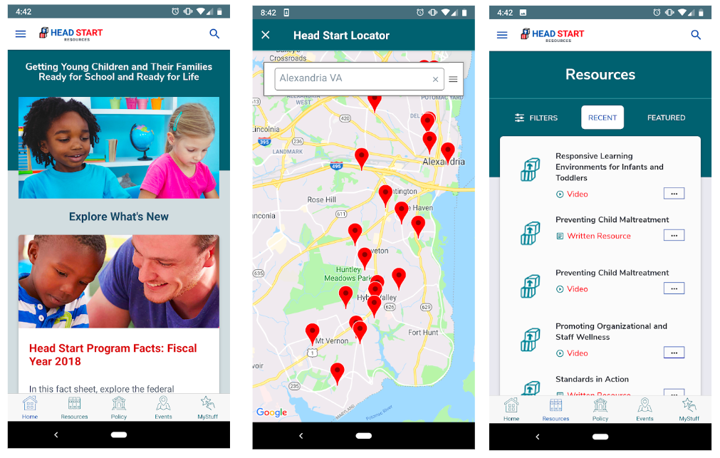 Head Start Mobile App