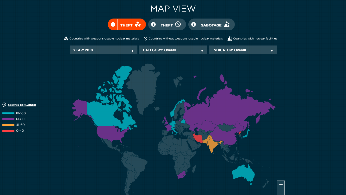 The classic choropleth map Tile Grid World Map