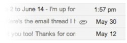 email indicator