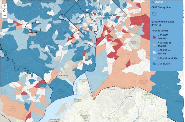 Hunger Heat Map