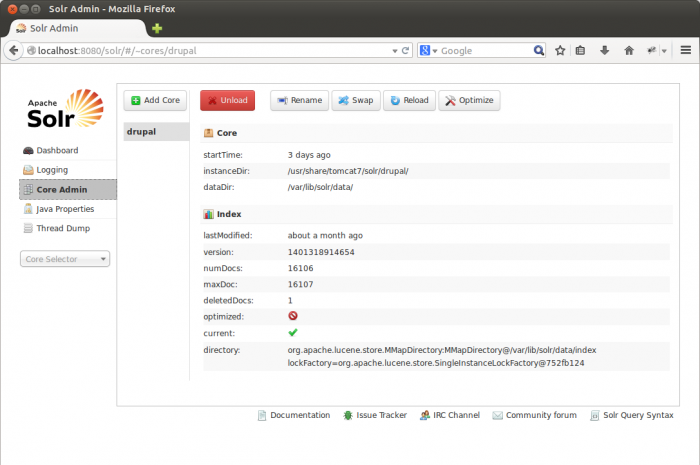 Ubuntu Solr