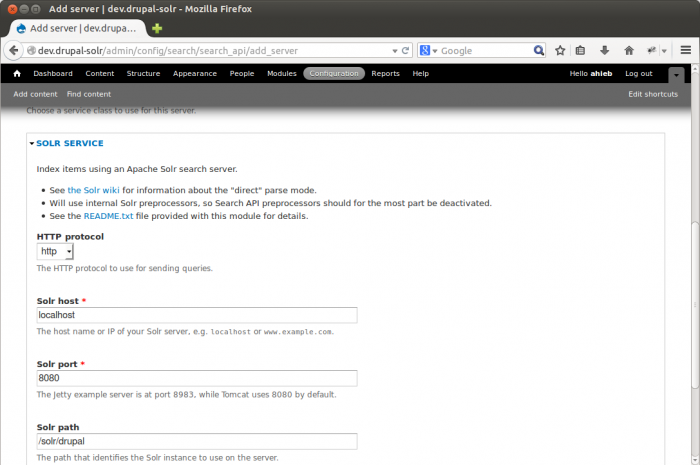 Solr server