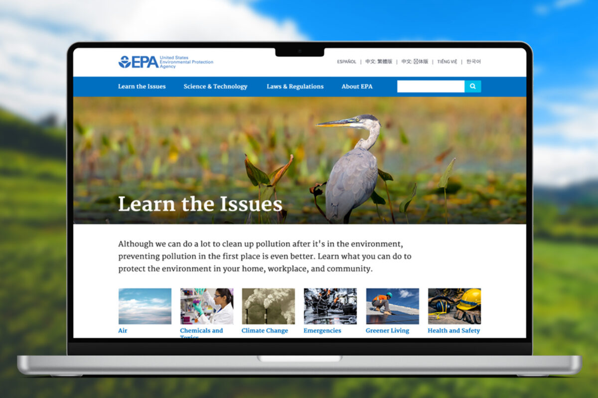 Unifying EPA’s Web Presence to Protect the Environment thumbnail image