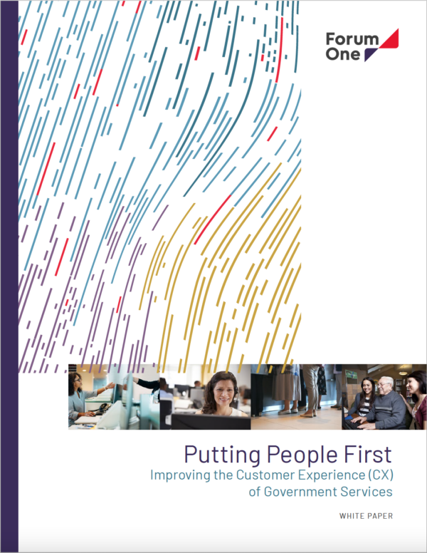 Putting People First: Improving the Customer Experience of Government  Services