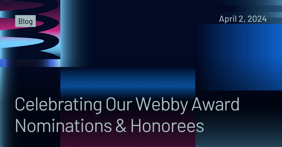 Webby Award Nominations HHMI